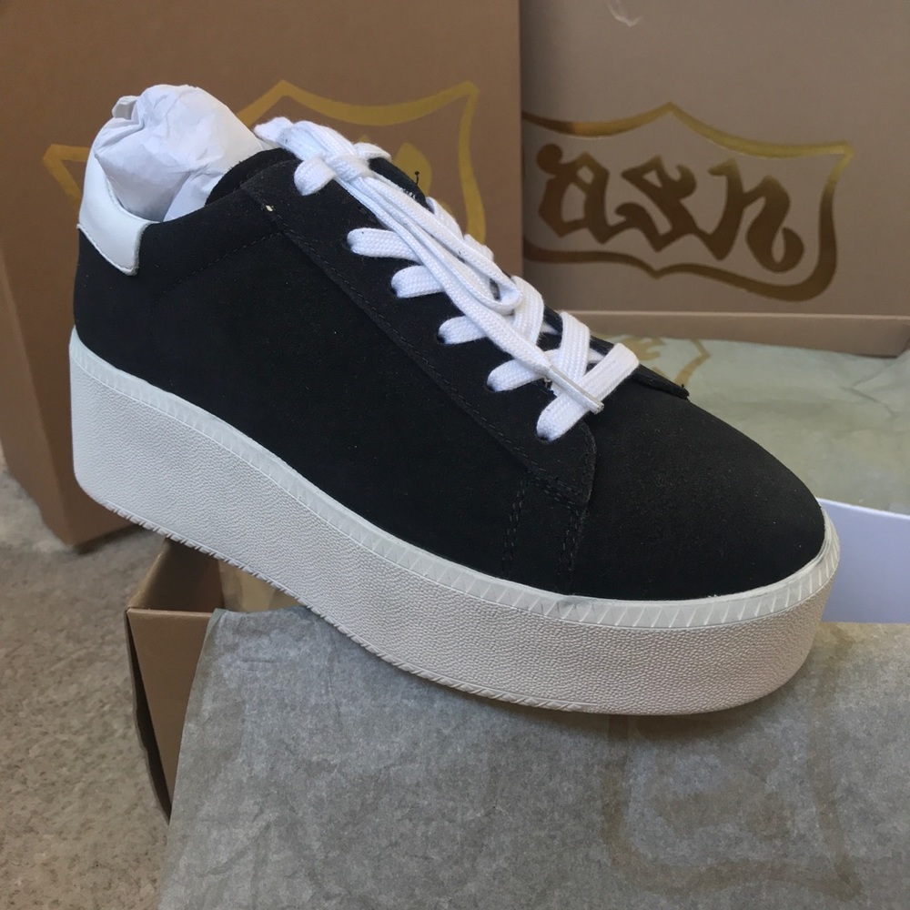 Women’s Ash Suede Platform Sneakers New in Box 7